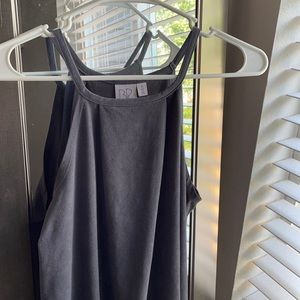 Short gray dress